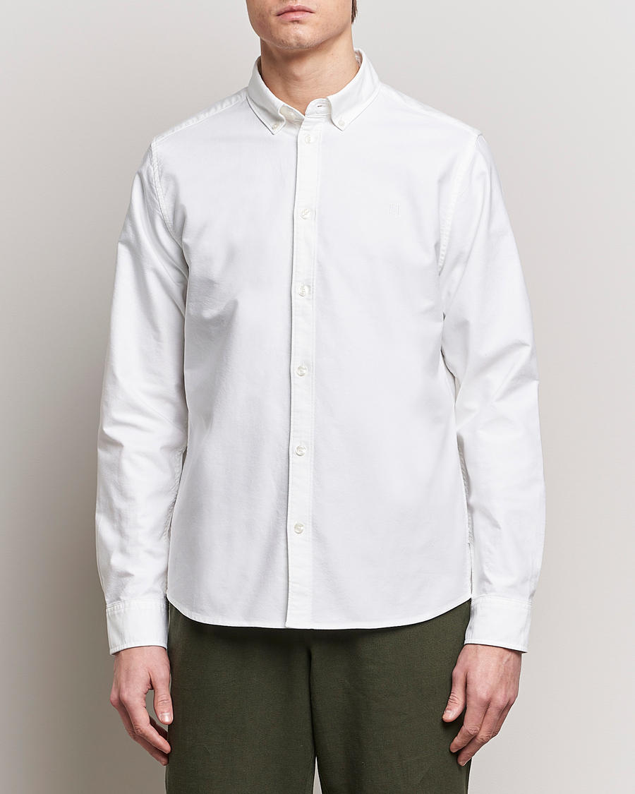 Heren | LES DEUX | LES DEUX | Kristian Oxford Shirt White