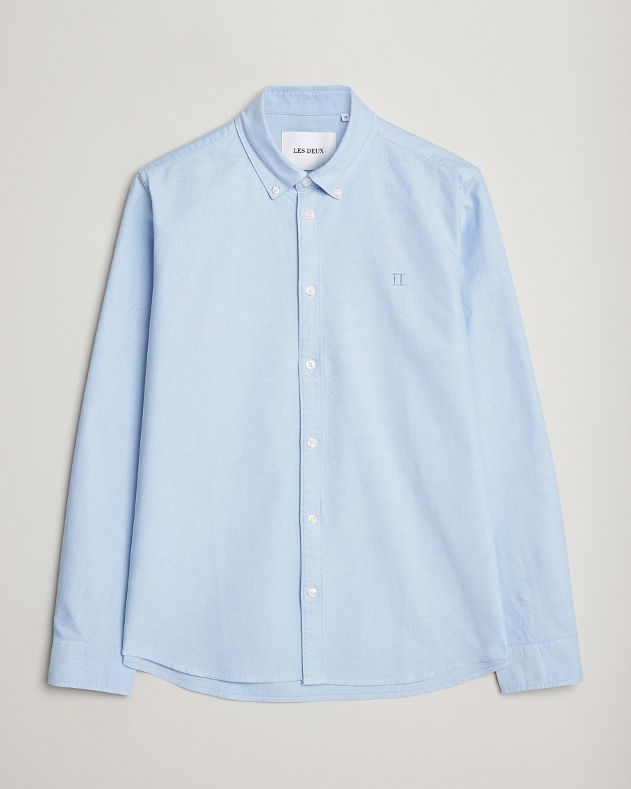 Heren | Overhemden | LES DEUX | Kristian Oxford Shirt Light Blue