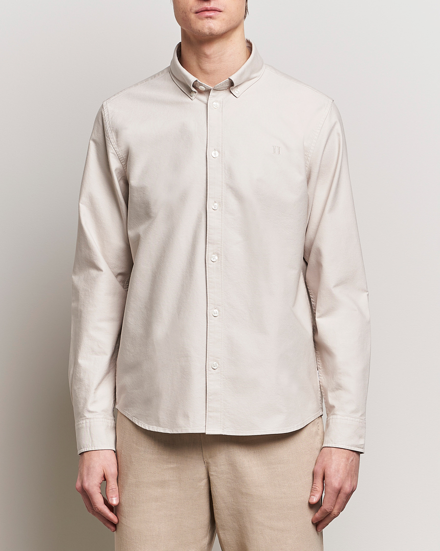 Heren | Oxford overhemden | LES DEUX | Kristian Oxford Shirt Dark Sand