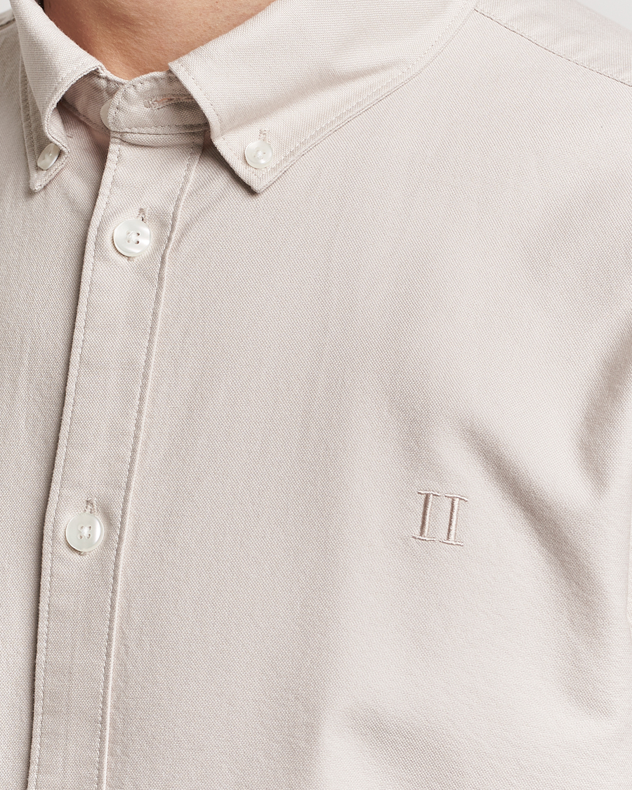 Heren | Overhemden | LES DEUX | Kristian Oxford Shirt Dark Sand