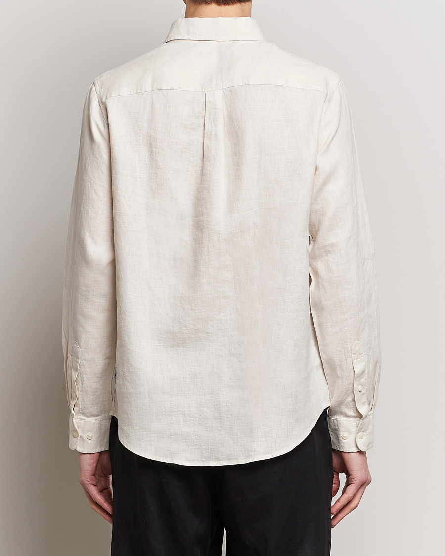 Heren | Overhemden | LES DEUX | Kristian Linen Button Down Shirt Ivory