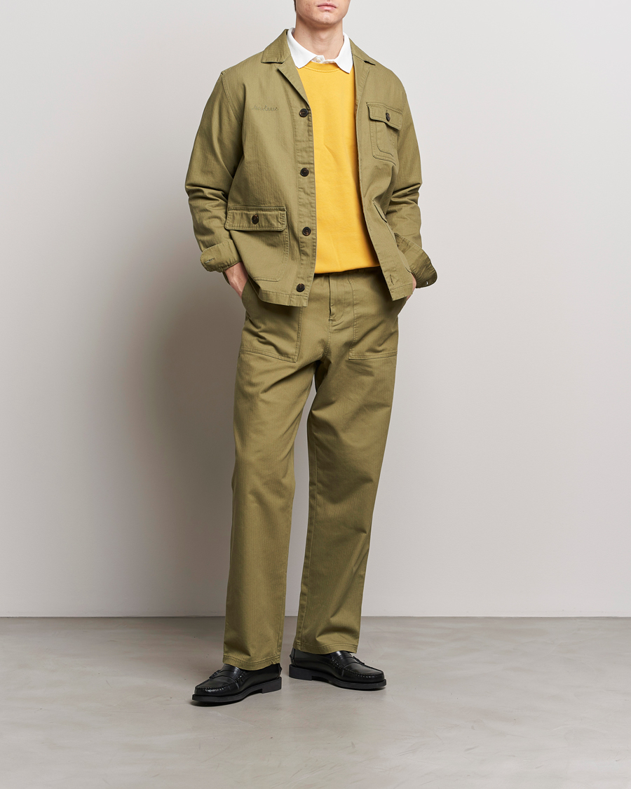 Heren | Broeken | LES DEUX | Lester Fatigue Pants Surplus Green