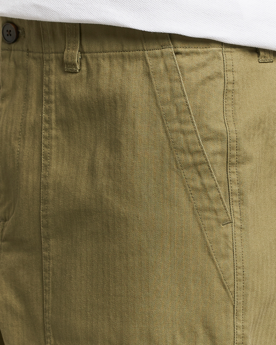 Heren | Broeken | LES DEUX | Lester Fatigue Pants Surplus Green