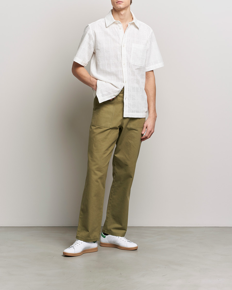 Heren | Overhemden | LES DEUX | Charlie Short Sleeve Shirt Light Ivory