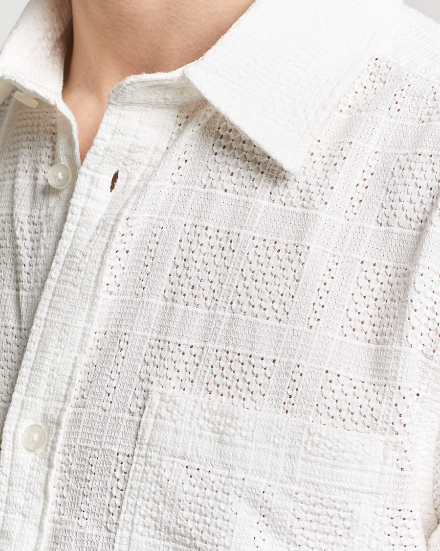 Heren | Overhemden | LES DEUX | Charlie Short Sleeve Shirt Light Ivory