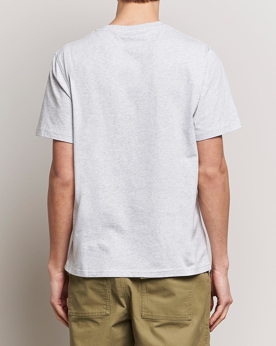 Heren | T-shirts | LES DEUX | University T-Shirt Snow Melange