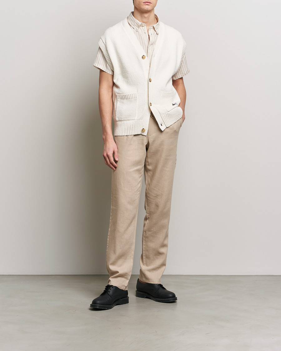 Heren | Broeken | LES DEUX | Patrick Linen Pants Light Desert Sand