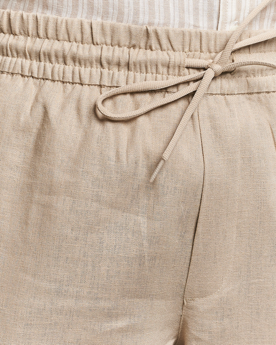 Heren | Broeken | LES DEUX | Patrick Linen Pants Light Desert Sand