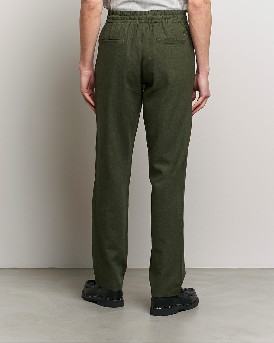Heren | Broeken | LES DEUX | Patrick Linen Pants Forrest Green