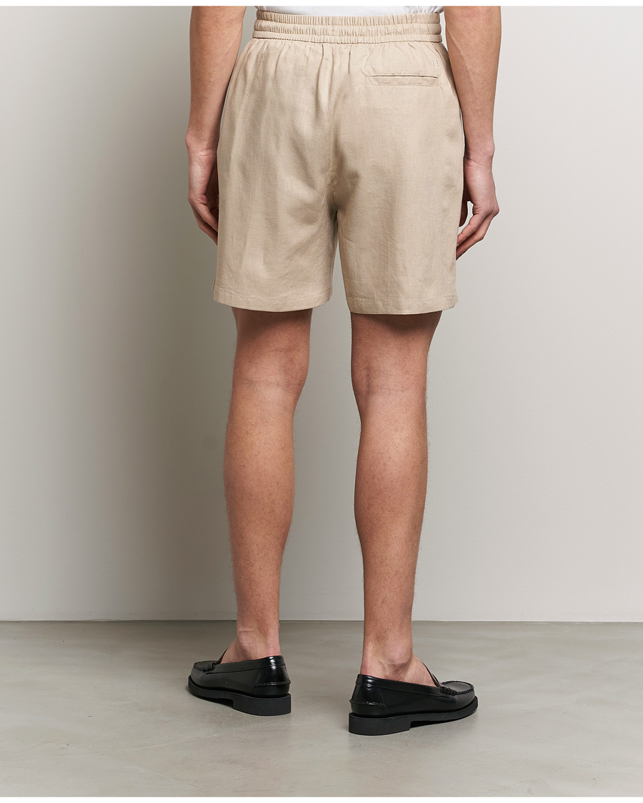 Heren | Korte broek | LES DEUX | Otto Linen Shorts Light Desert Sand