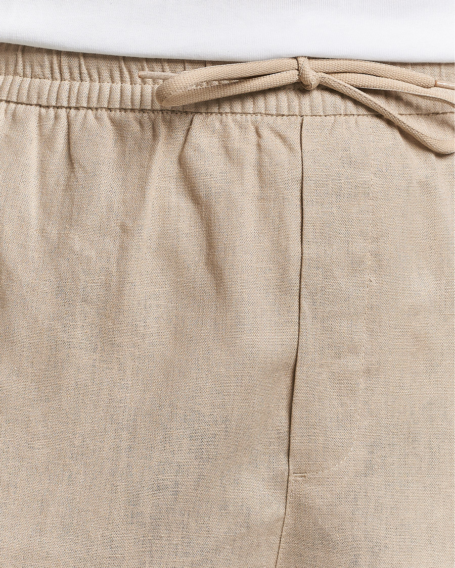 Heren | Korte broek | LES DEUX | Otto Linen Shorts Light Desert Sand