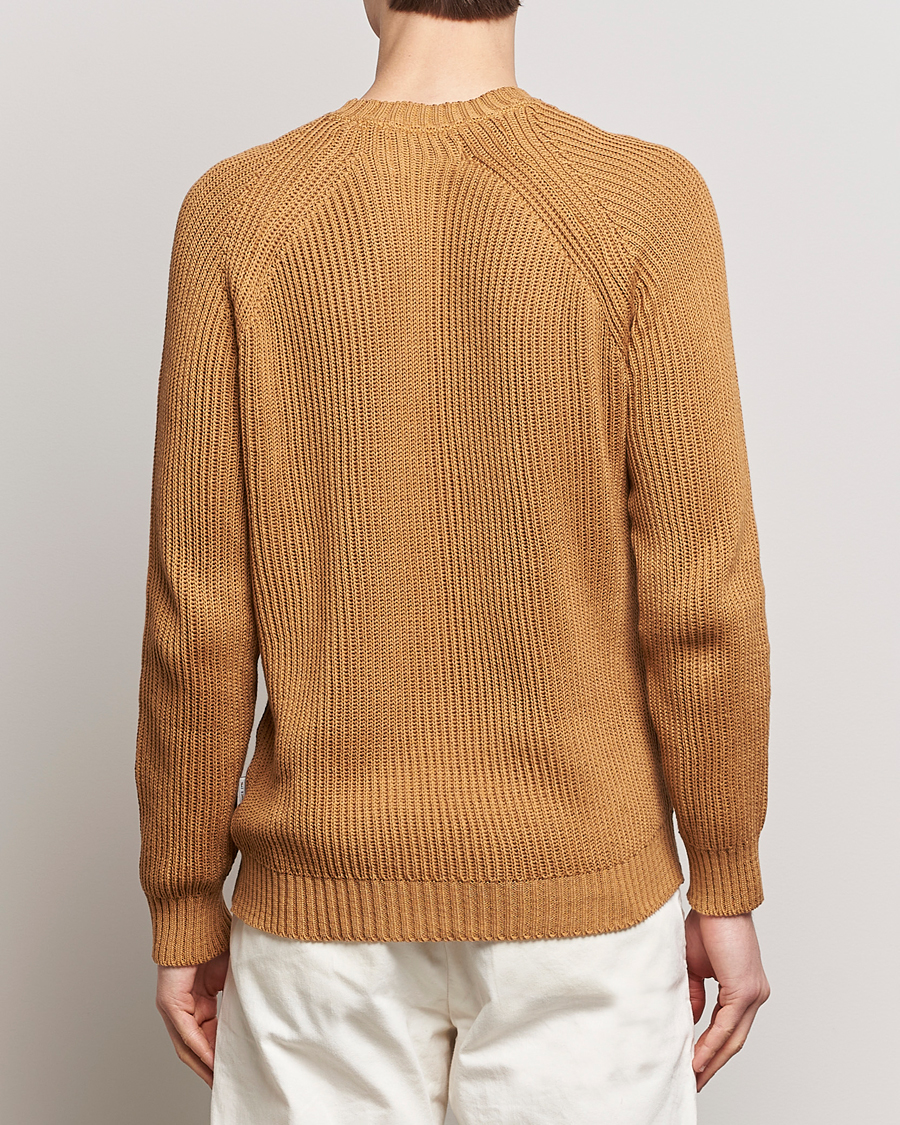 Heren | Truien | Peregrine | Harry Organic Cotton Sweater Amber