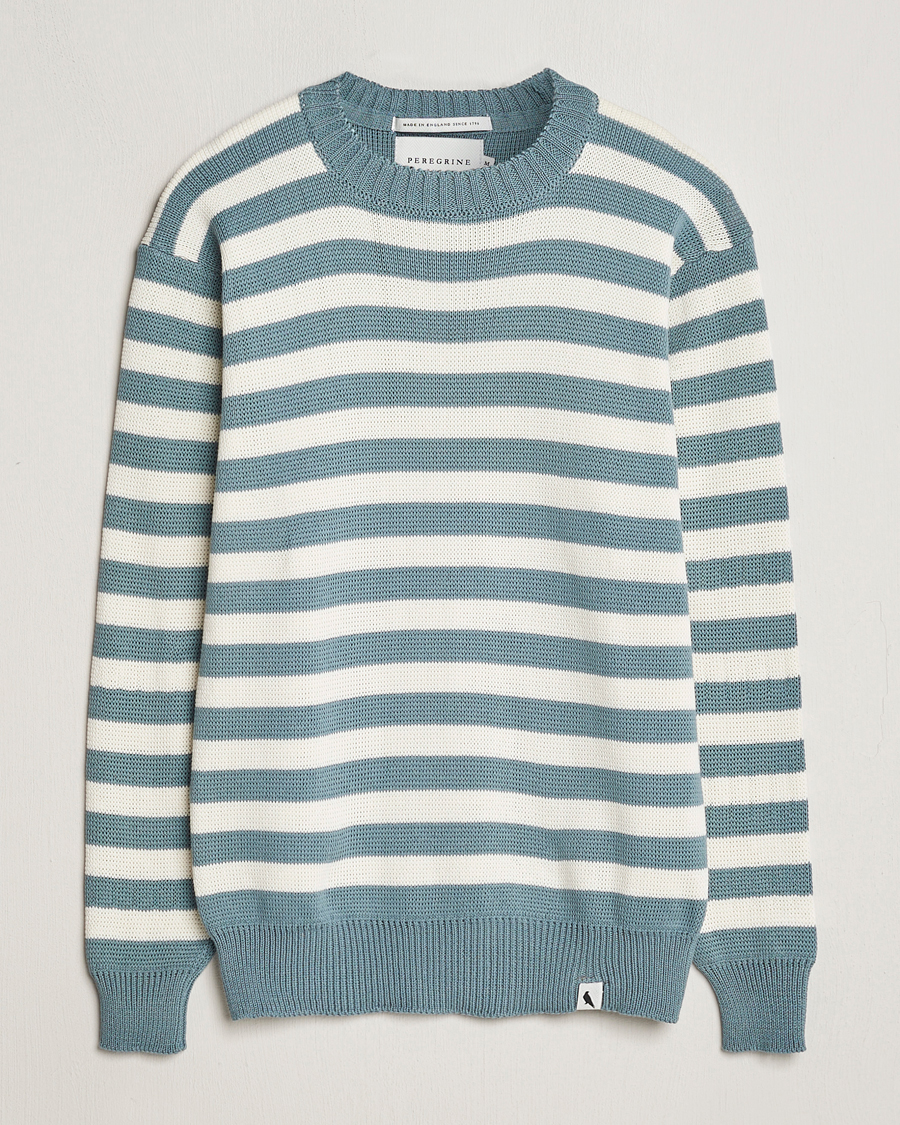 Heren | Truien | Peregrine | Richmond Organic Cotton Sweater Lovat