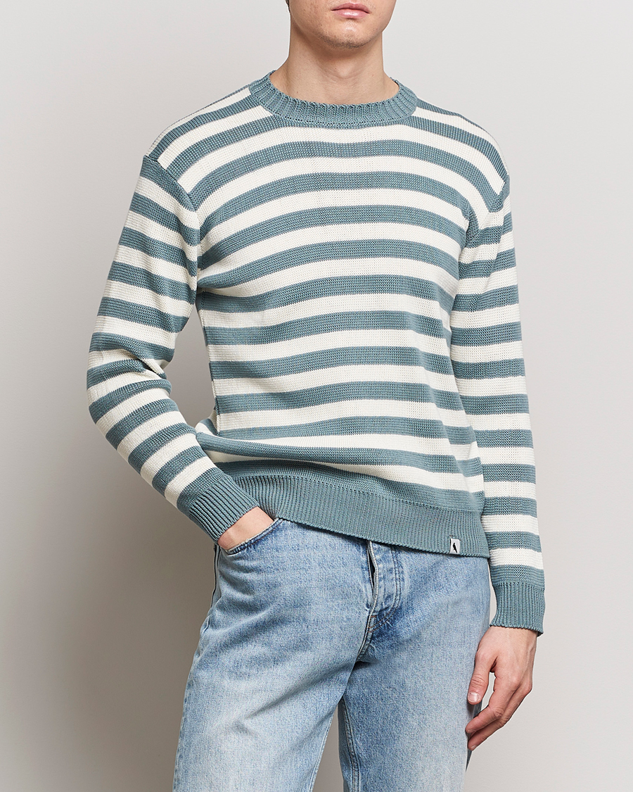 Heren | Kleding | Peregrine | Richmond Organic Cotton Sweater Lovat