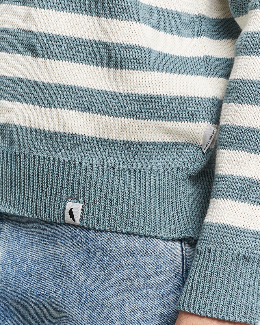 Heren | Truien | Peregrine | Richmond Organic Cotton Sweater Lovat