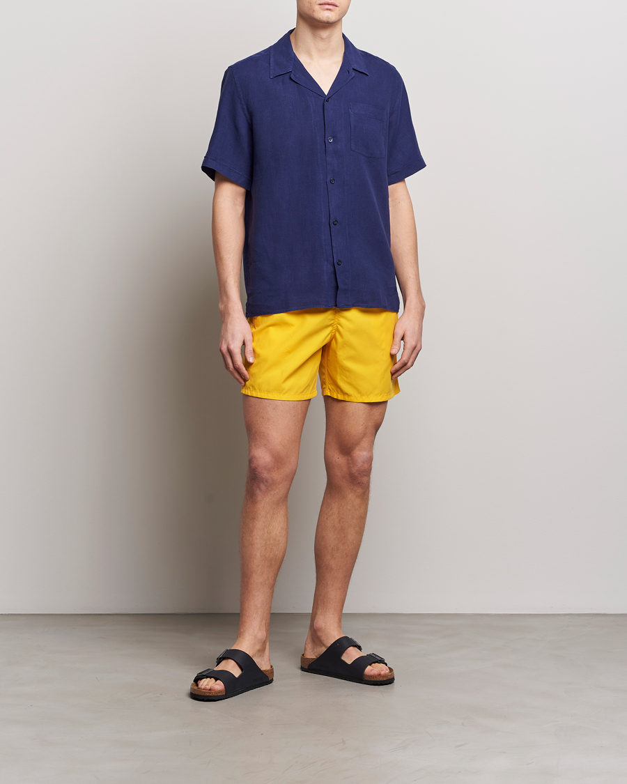 Heren | Zwembroek | Vilebrequin | Moorea Swimshorts Mais