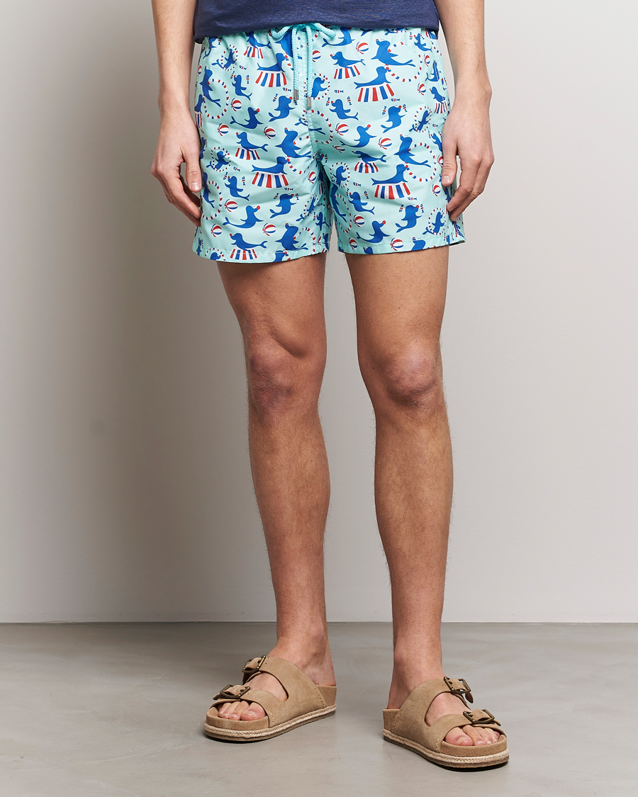 Heren | Vilebrequin | Vilebrequin | Moorea Printed Swimshorts Thalessa