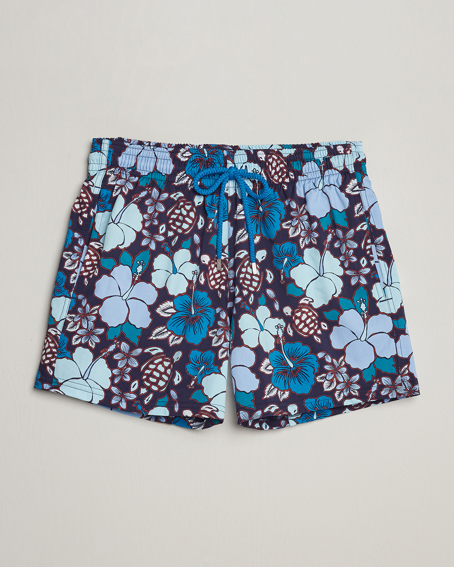 Heren | Zwembroek | Vilebrequin | Moorise Printed Swimshorts Minuit