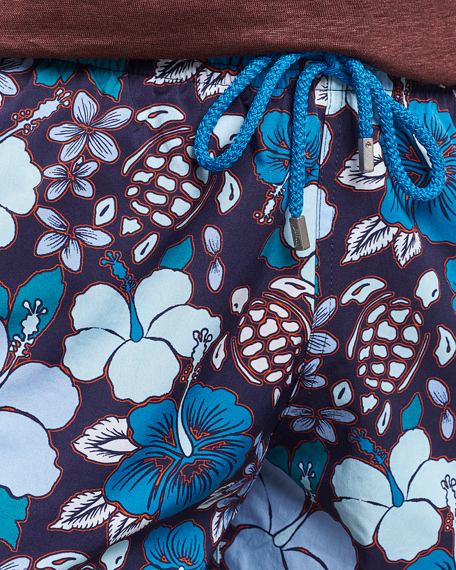 Heren | Zwembroek | Vilebrequin | Moorise Printed Swimshorts Minuit