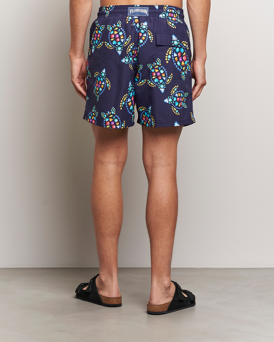 Heren | Zwembroek | Vilebrequin | Moorea Printed Swimshorts Minuit