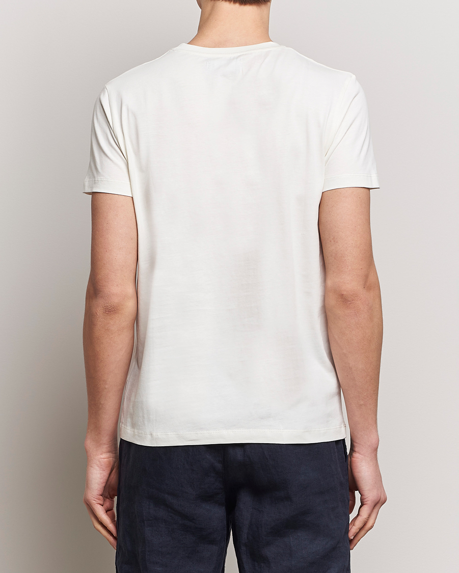 Heren | T-shirts | Vilebrequin | Portisol Printed Crew Neck T-Shirt Off White