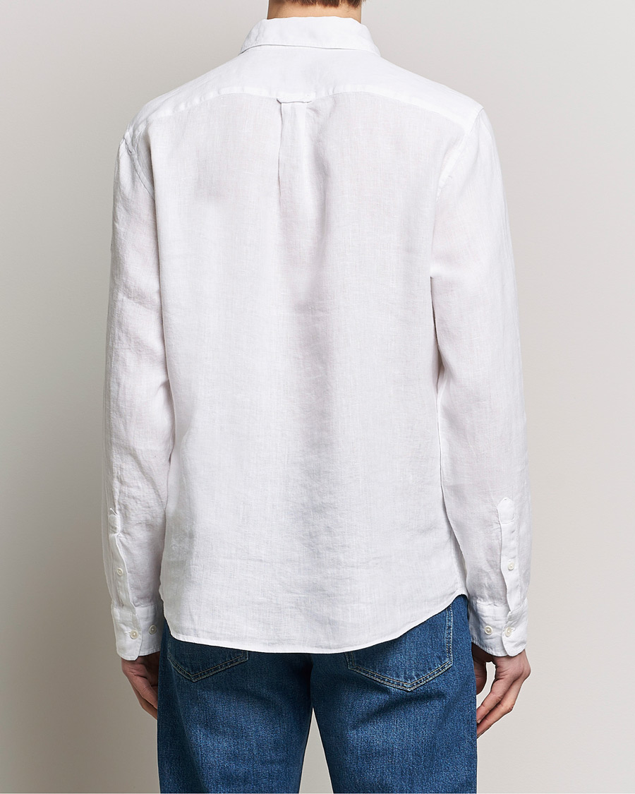 Heren | Overhemden | Belstaff | Scale Linen Pocket Shirt White