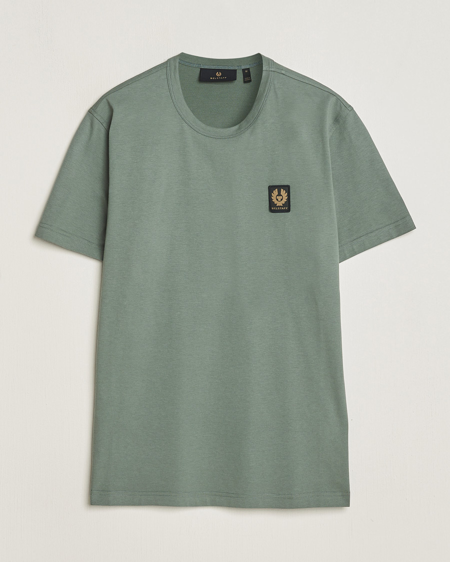 Heren | T-shirts | Belstaff | Cotton Logo T-Shirt Mineral Green