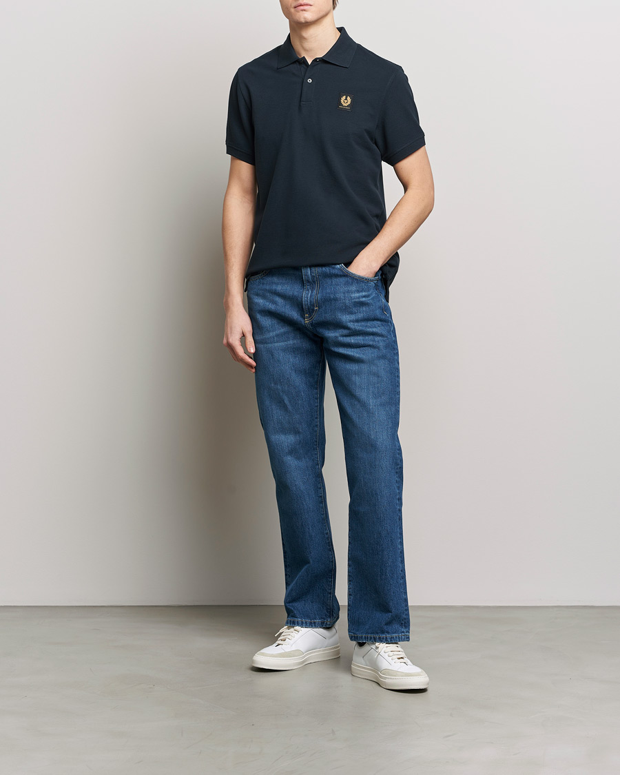 Heren | Polo's | Belstaff | Signature Polo Dark Ink