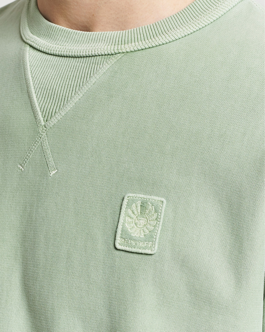 Heren | Truien | Belstaff | Outliner Cotton Crew Neck Echo Green