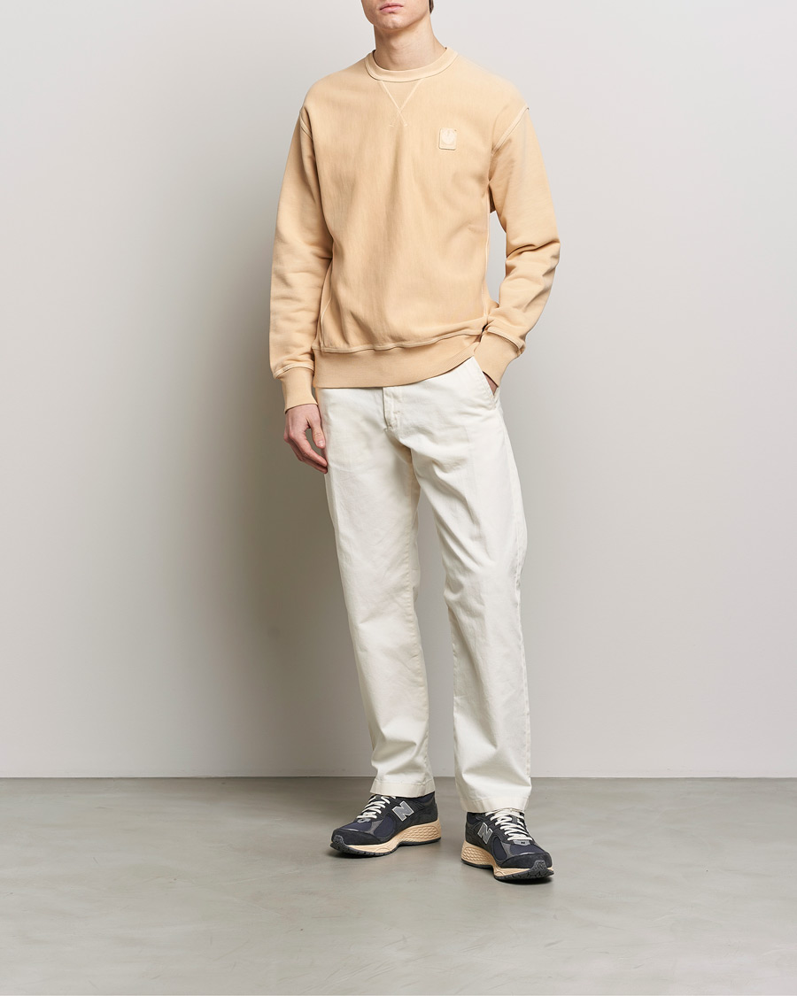 Heren | Truien | Belstaff | Outliner Cotton Crew Neck Peach