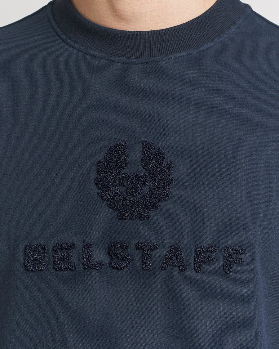 Heren | Truien | Belstaff | Varsity Logo Sweatshirt Dark Ink