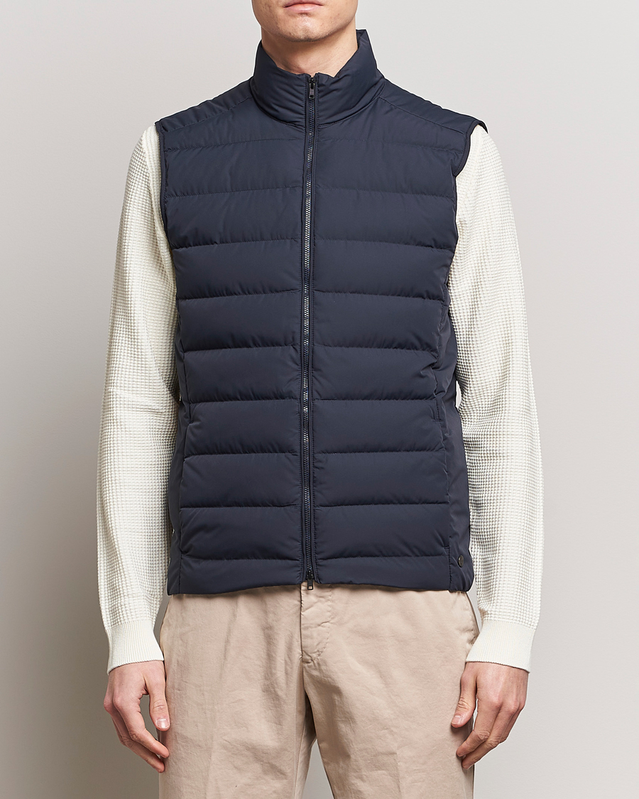 Heren | Jassen | Scandinavian Edition | Ratio II Lightweight Padded Vest Midnight Blue