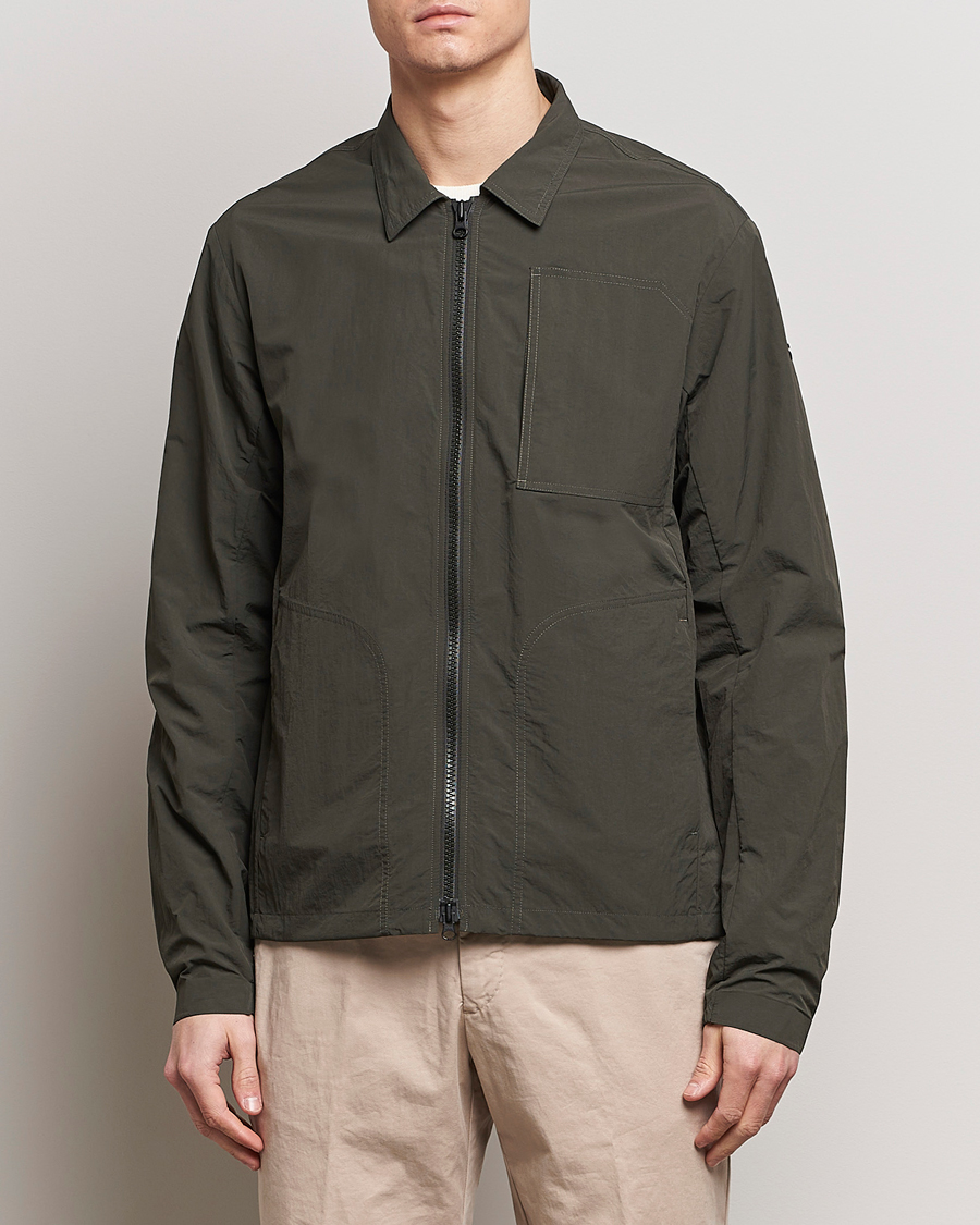 Heren | Business & Beyond | Scandinavian Edition | Motion Packable Jacket Dark Olive