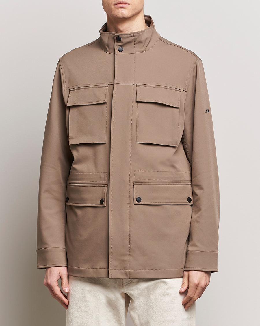 Heren | Sale Kleding | J.Lindeberg | Ripley 4-Way Stretch Field Jacket Walnut