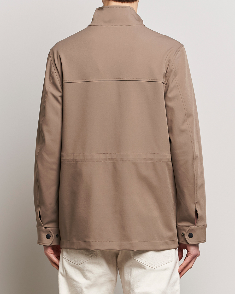 Heren | Jassen | J.Lindeberg | Ripley 4-Way Stretch Field Jacket Walnut