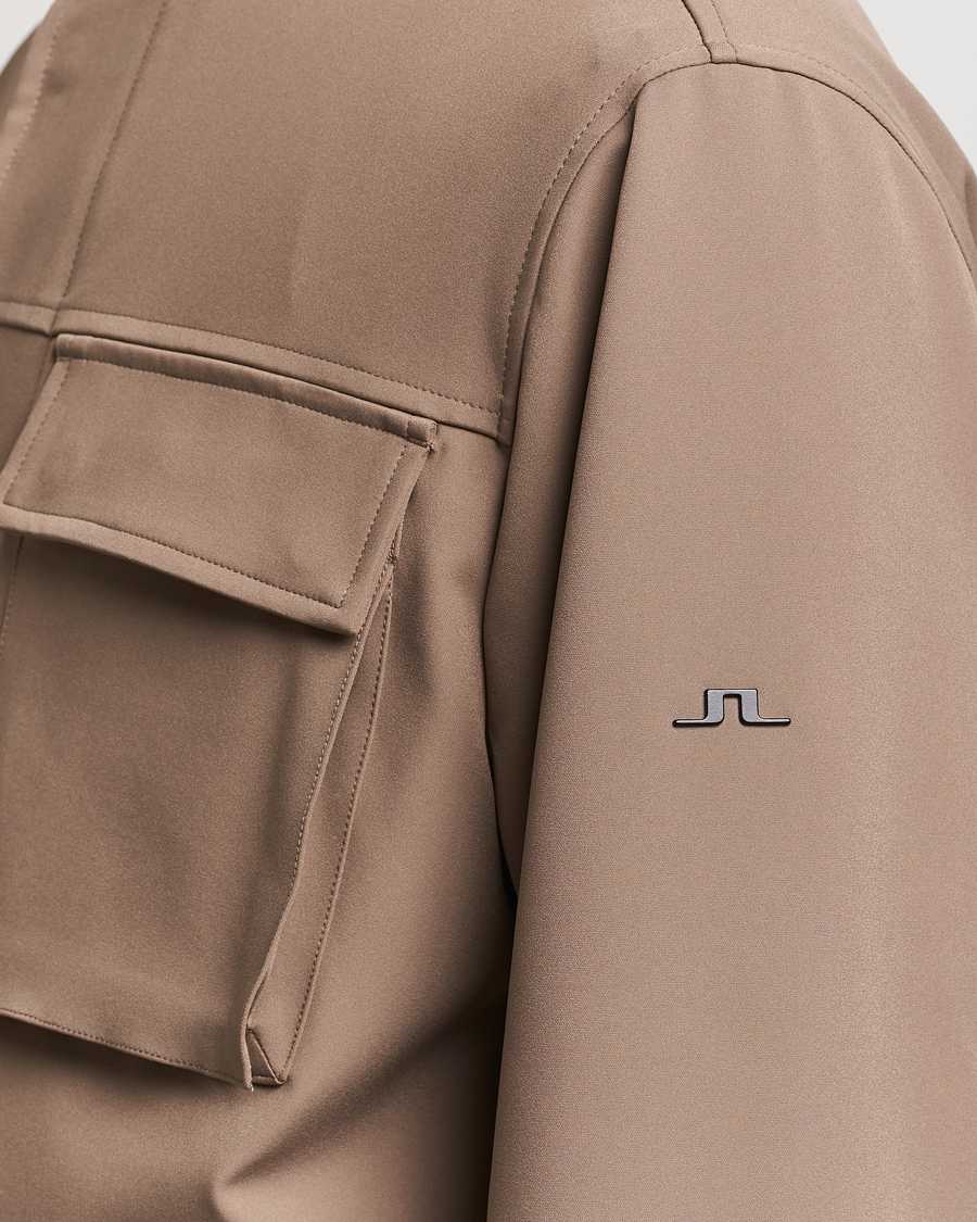 Heren | Jassen | J.Lindeberg | Ripley 4-Way Stretch Field Jacket Walnut