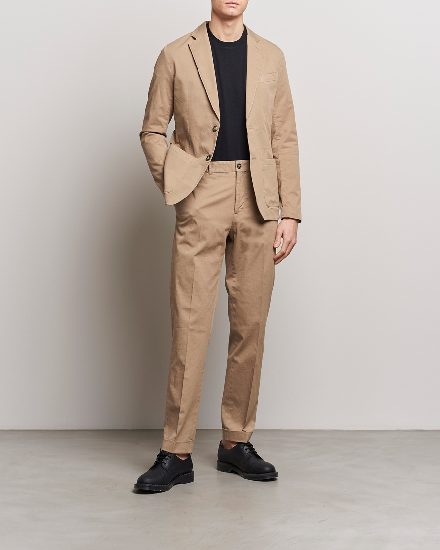 Heren | Broeken | J.Lindeberg | Lois Garment Dye Pants Batique Khaki