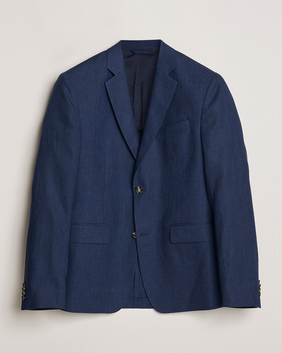 Heren |  | J.Lindeberg | Hopper Super Linen Blazer Navy