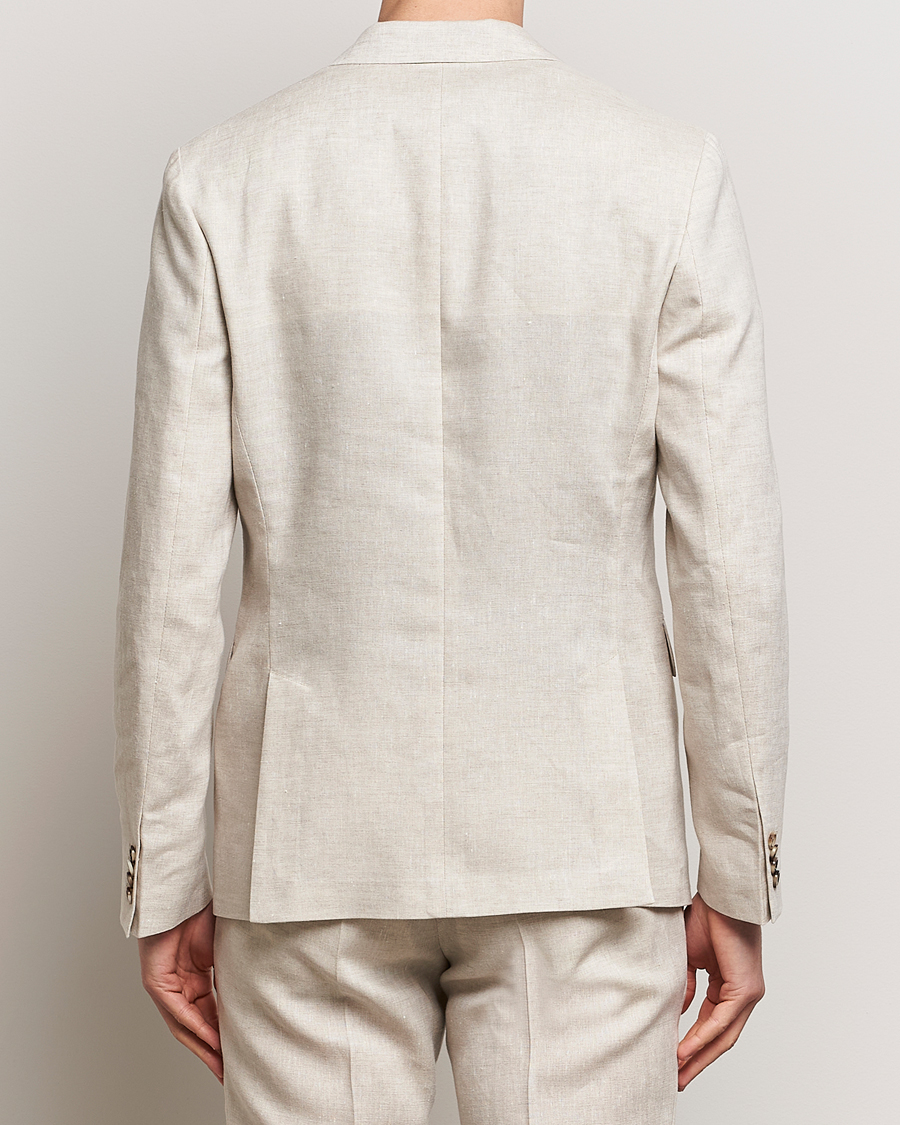 Heren | Blazers | J.Lindeberg | Hopper Super Linen Blazer Moonbeam