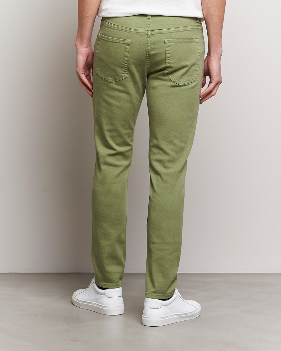 Heren | Broeken | J.Lindeberg | Jay Twill Slim Stretch 5-Pocket Trousers Oil Green