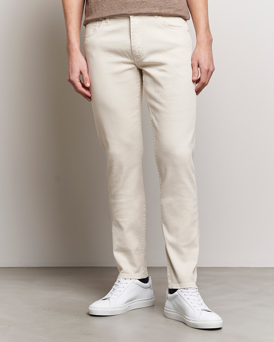 Heren | J.Lindeberg | J.Lindeberg | Jay Twill Slim Stretch 5-Pocket Trousers Moonbeam