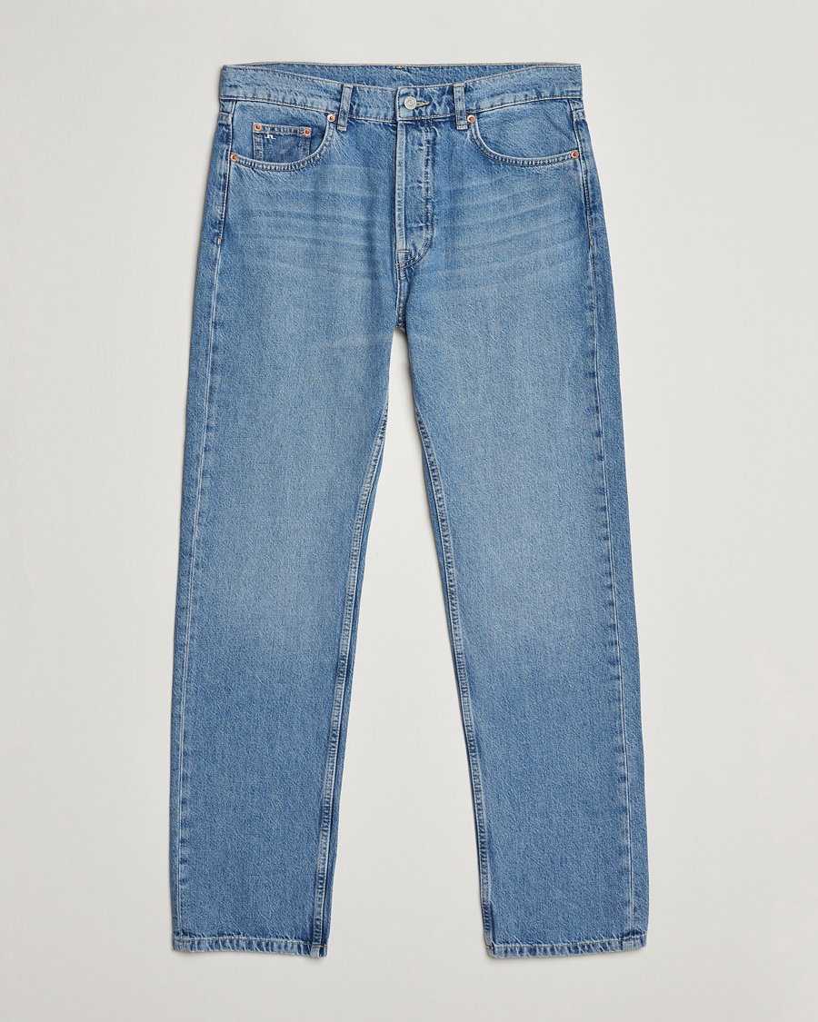 Heren | Jeans | J.Lindeberg | Cody Washed Regular Jeans Light Blue