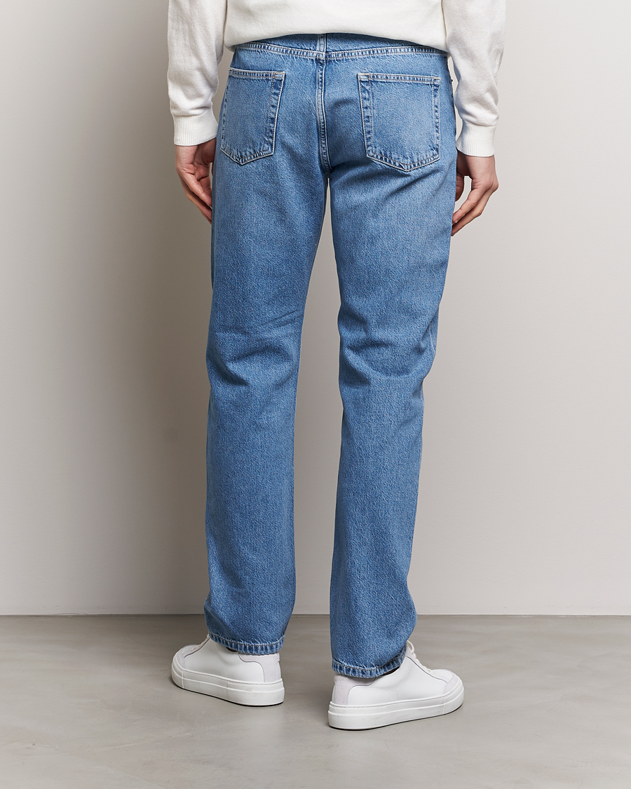 Heren | Jeans | J.Lindeberg | Cody Washed Regular Jeans Light Blue