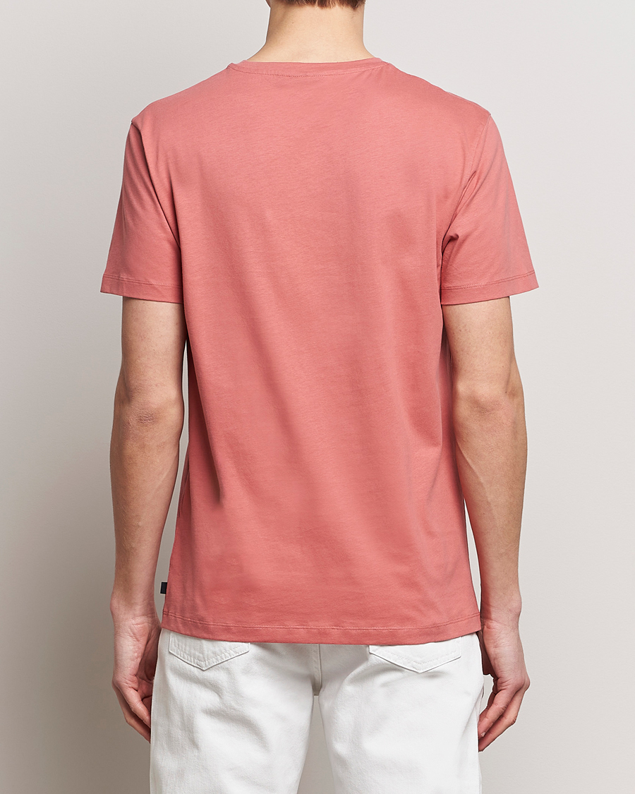 Heren | T-shirts | J.Lindeberg | Sid Basic T-Shirt Dusty Cedar