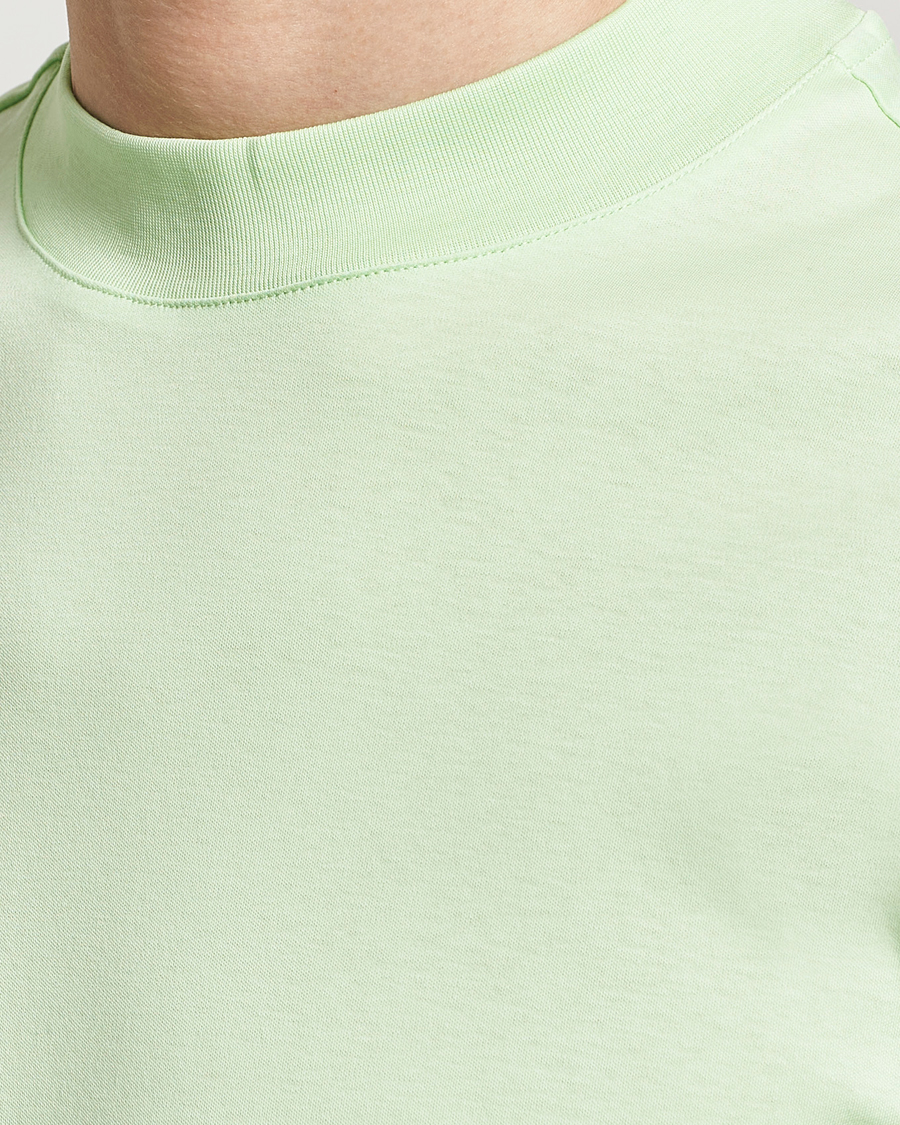 Heren | T-shirts | J.Lindeberg | Ace Mock Neck T-Shirt Paradise Green