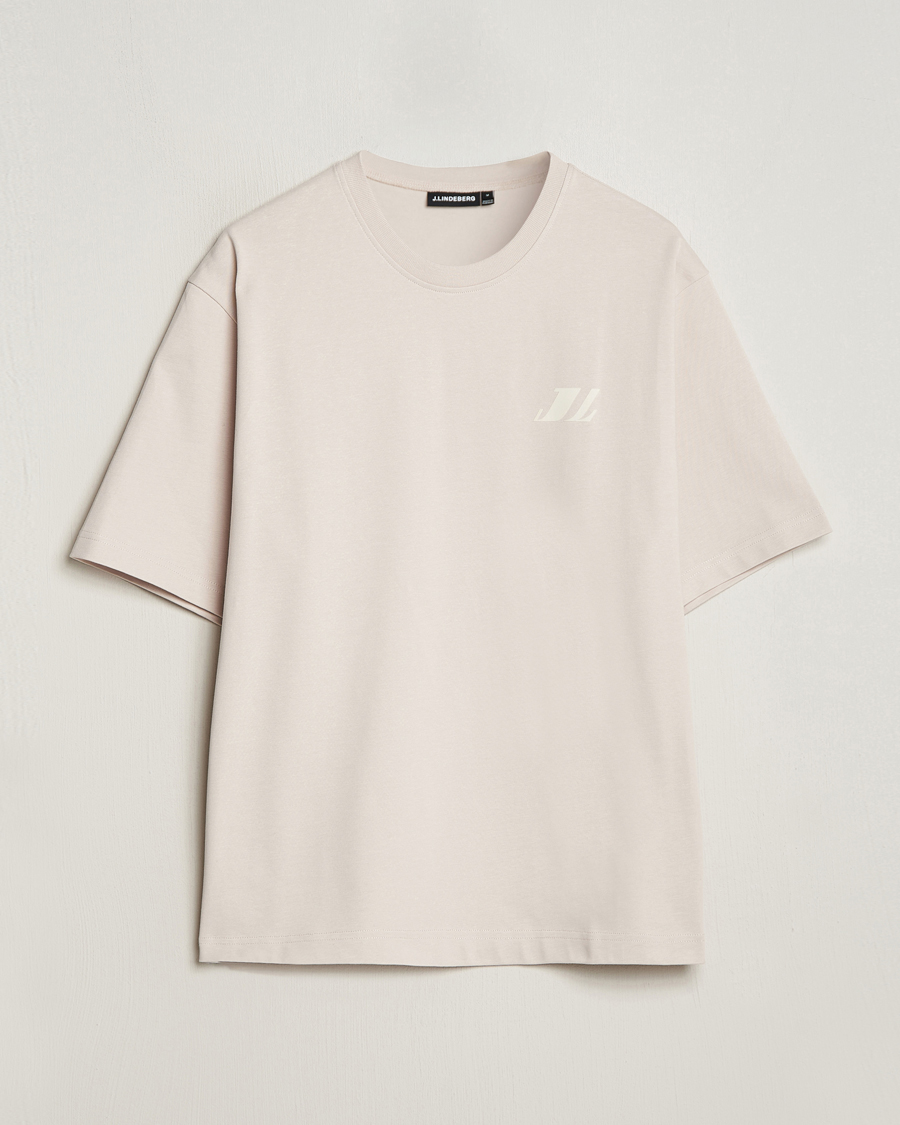 Heren | T-shirts | J.Lindeberg | Cameron Loose T-Shirt Moonbeam