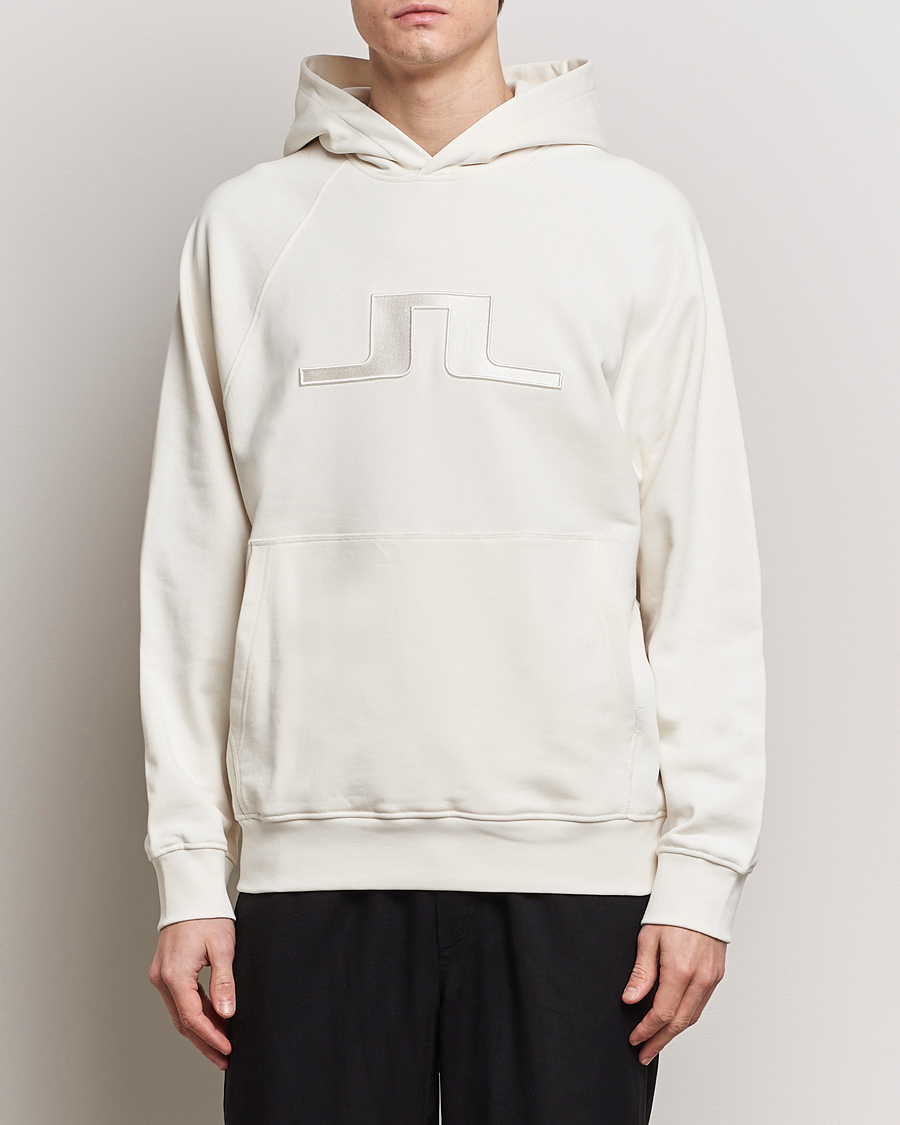 Heren |  | J.Lindeberg | Callan Bridge Hoodie Cloud White