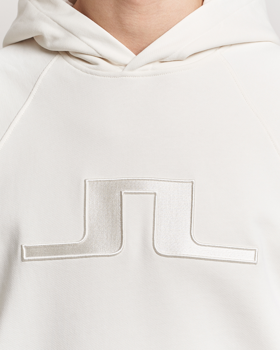 Heren | Truien | J.Lindeberg | Callan Bridge Hoodie Cloud White