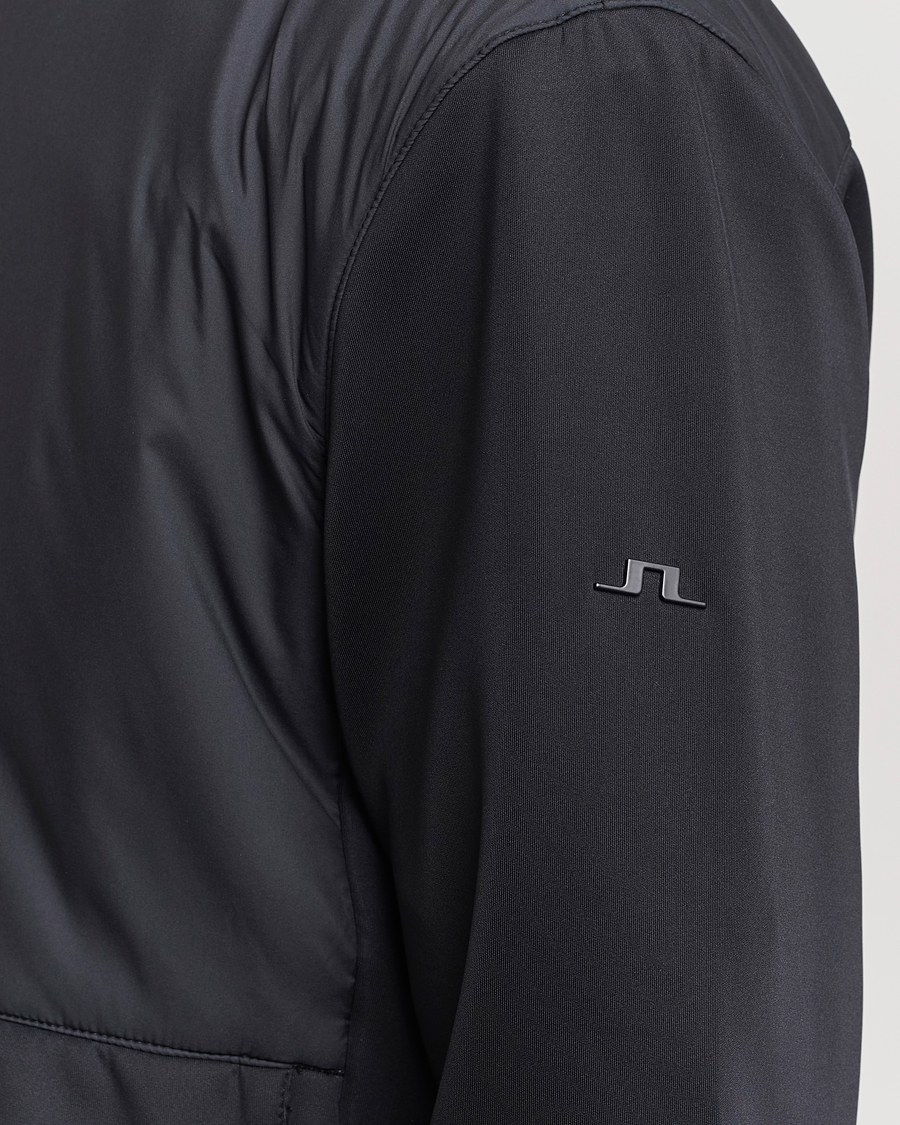 Heren | Truien | J.Lindeberg | Dovid Hybrid Jacket Black