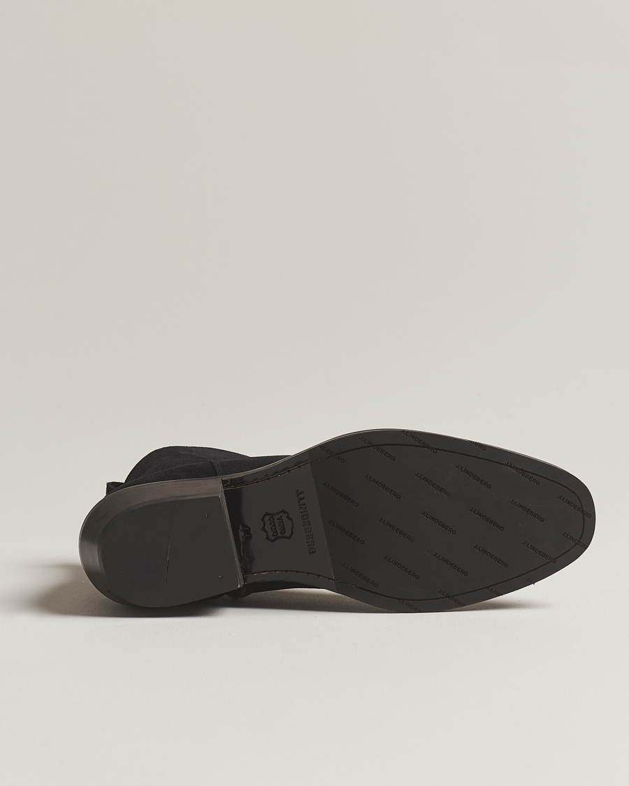 Heren | J.Lindeberg Wyatt Suede Boots Black | J.Lindeberg | Wyatt Suede Boots Black